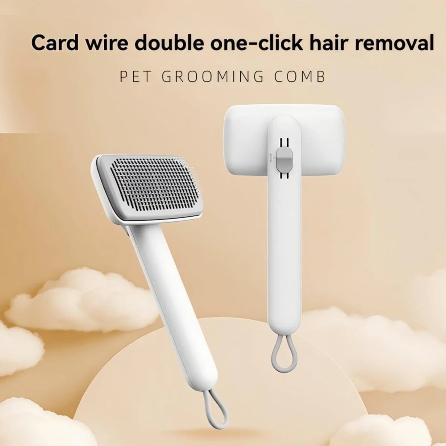 BrushComfort Katten- en Hondenborstel – Voor Losse Haren en Gezonde Vacht