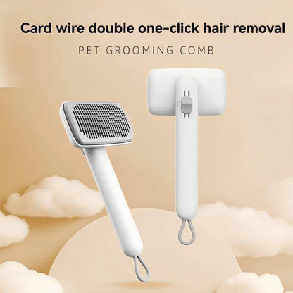 BrushComfort Katten- en Hondenborstel – Voor Losse Haren en Gezonde Vacht