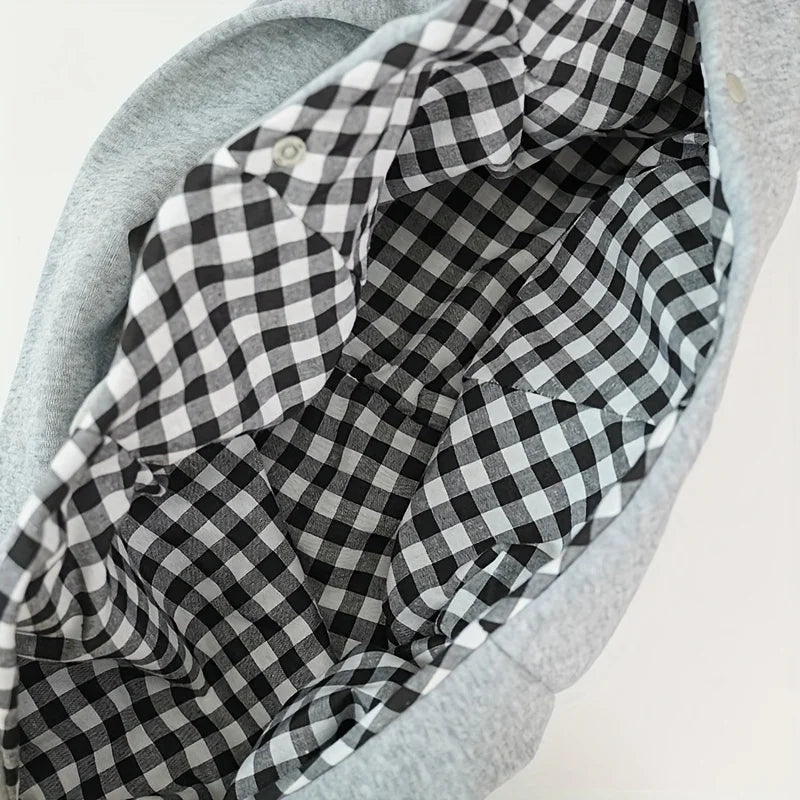 SnuggleSling Draagtas – Comfortabele Schoudertas voor Hond en Kat