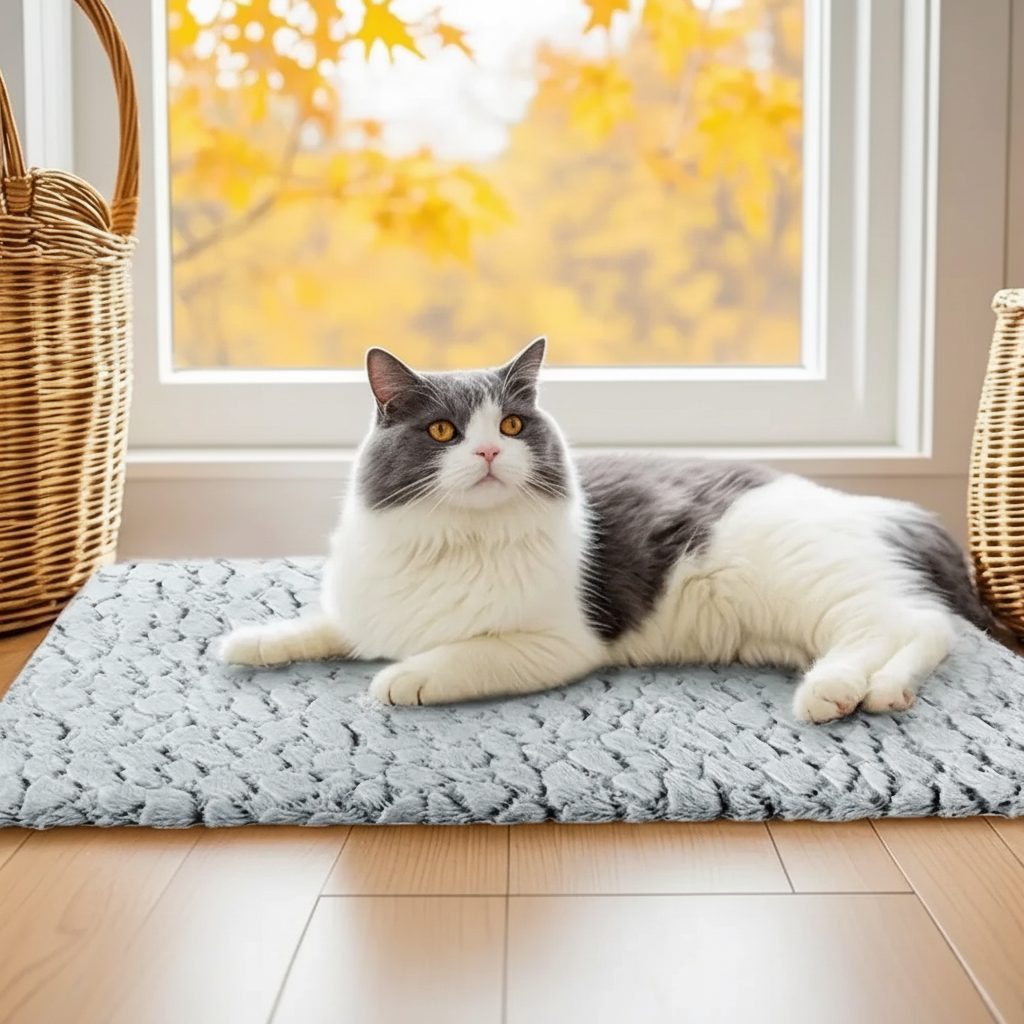HeatHaven Thermomat - Zelfverwarmend Huisdierbed – Comfortabele Warmte Mat Voor Kat & Hond
