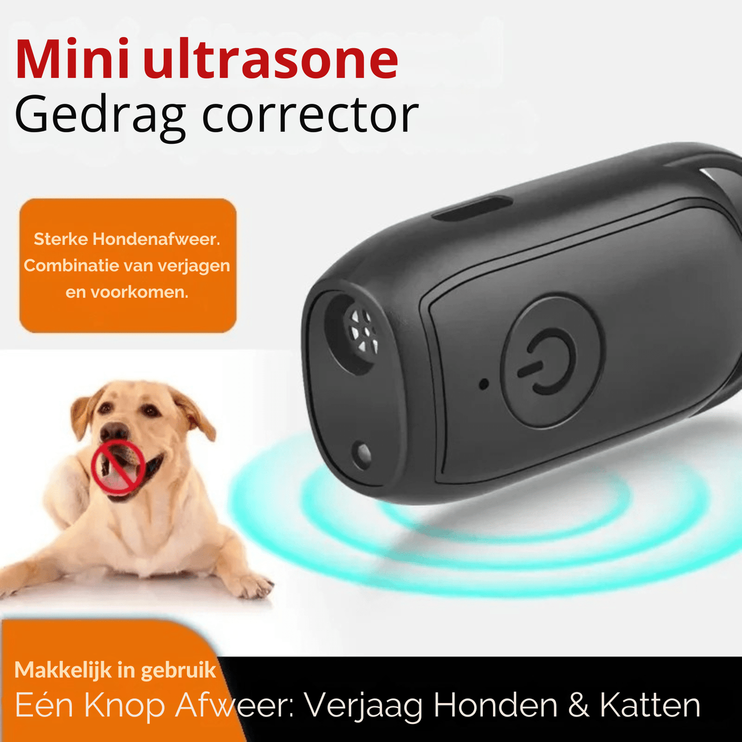 Anti-blaf Ultrasoon Trainer