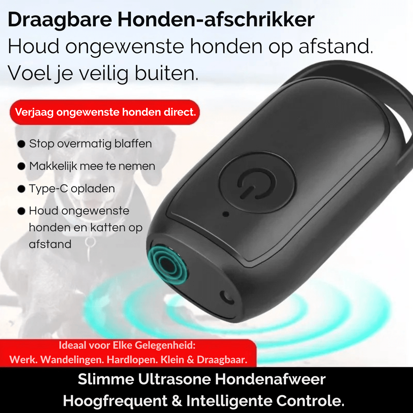 Anti-blaf Ultrasoon Trainer