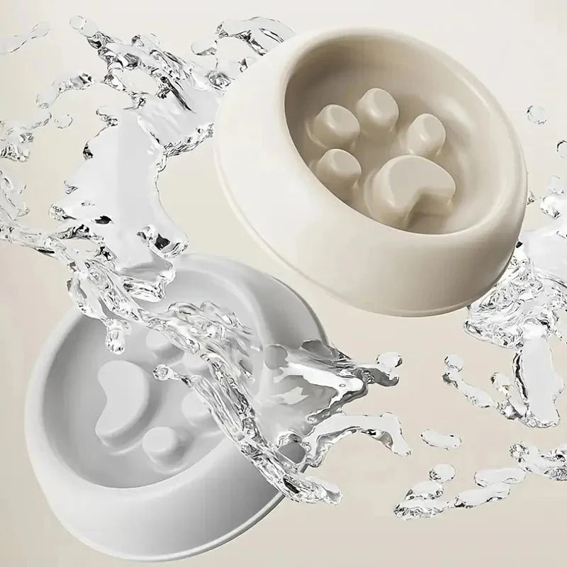 Anti-Schrok Voerbak met Pootafdruk