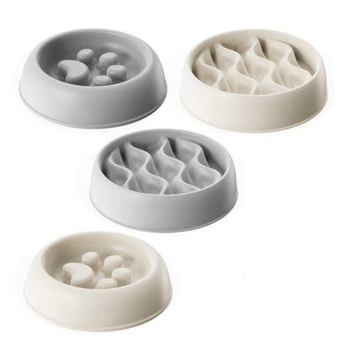 Anti-Schrok Voerbak met Pootafdruk