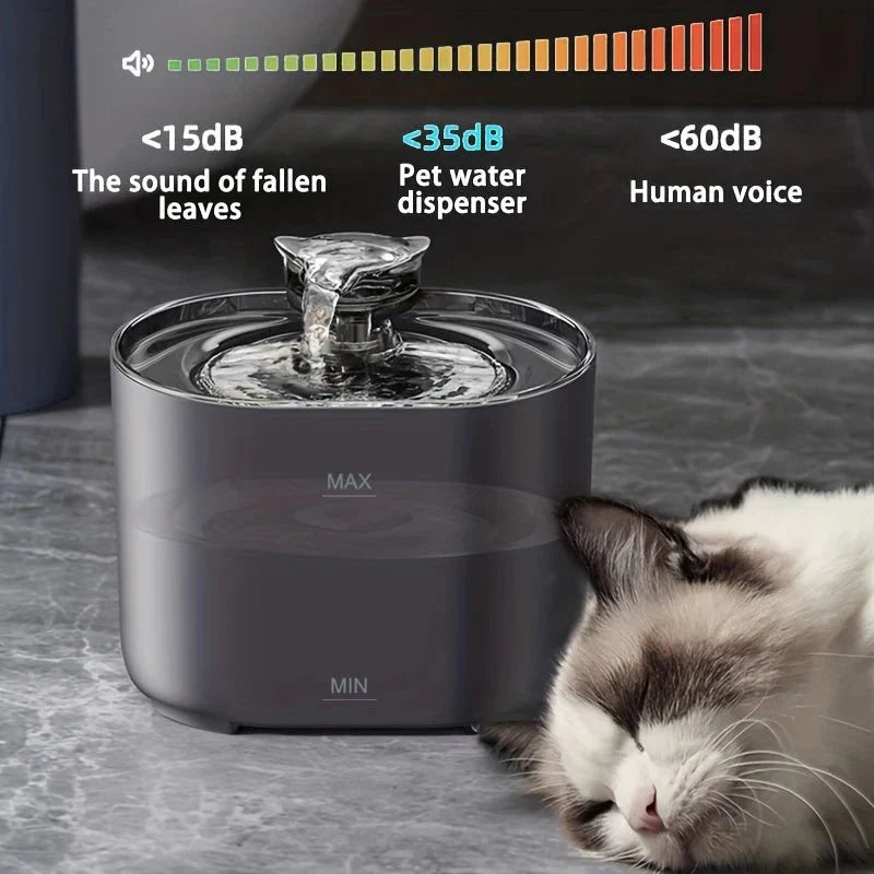 Automatische Drinkbak – Draadloze Drinkfontein voor Katten en Honden 2.2L