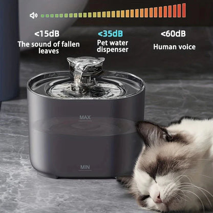 Automatische Drinkbak – Draadloze Drinkfontein voor Katten en Honden 2.2L