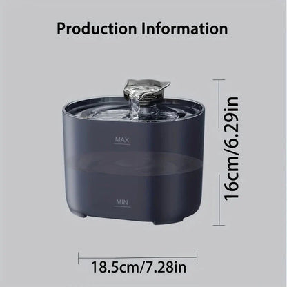 Automatische Drinkbak – Draadloze Drinkfontein voor Katten en Honden 2.2L