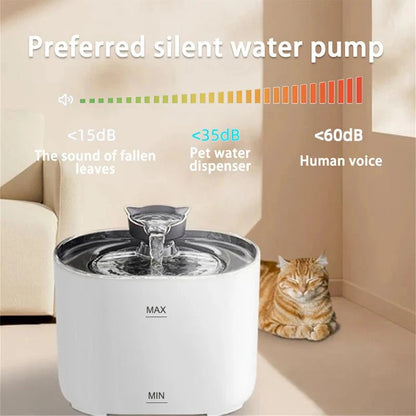 Automatische Drinkbak – Draadloze Drinkfontein voor Katten en Honden 2.2L