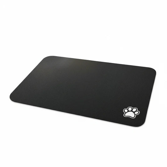 PawTide - Absorb Eetmat – Superabsorberende Antislip Voerbakmat voor Hond en Kat