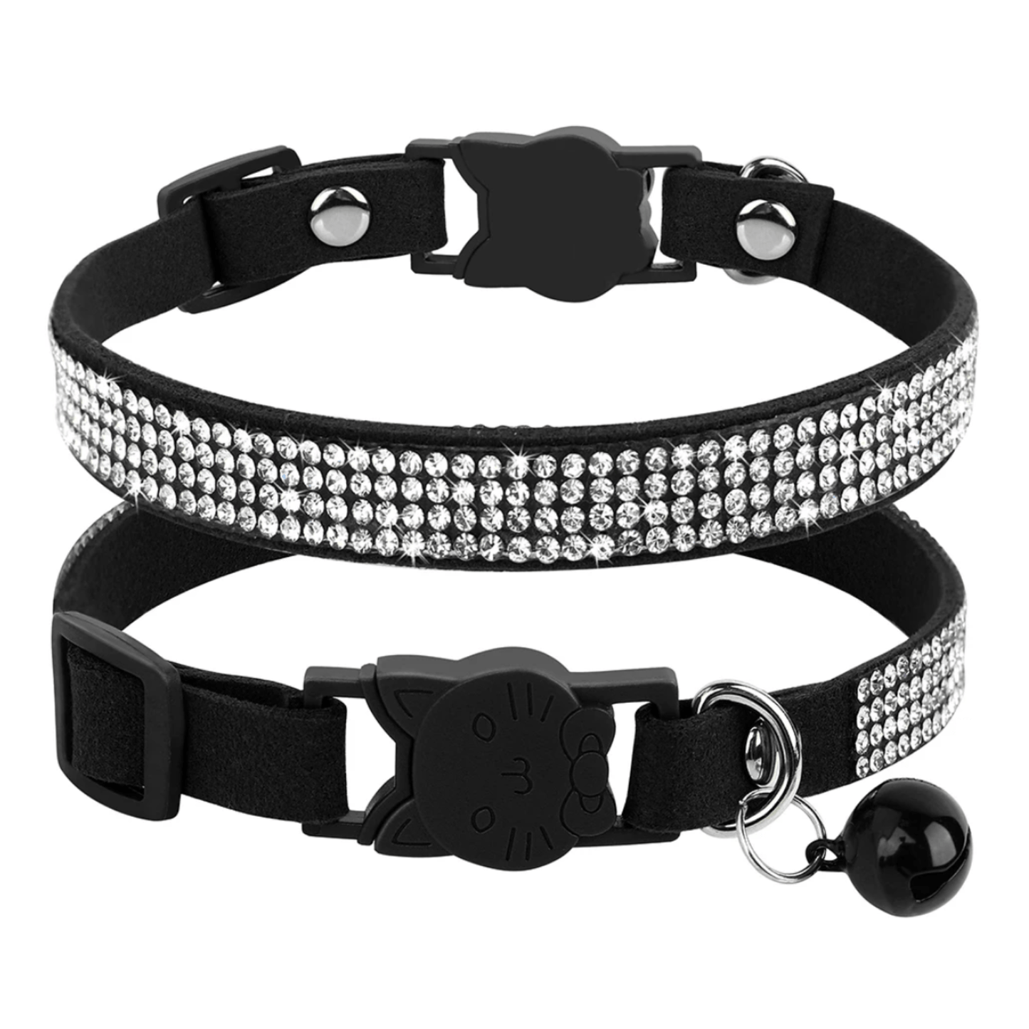 Bling Zachte Leren Halsband