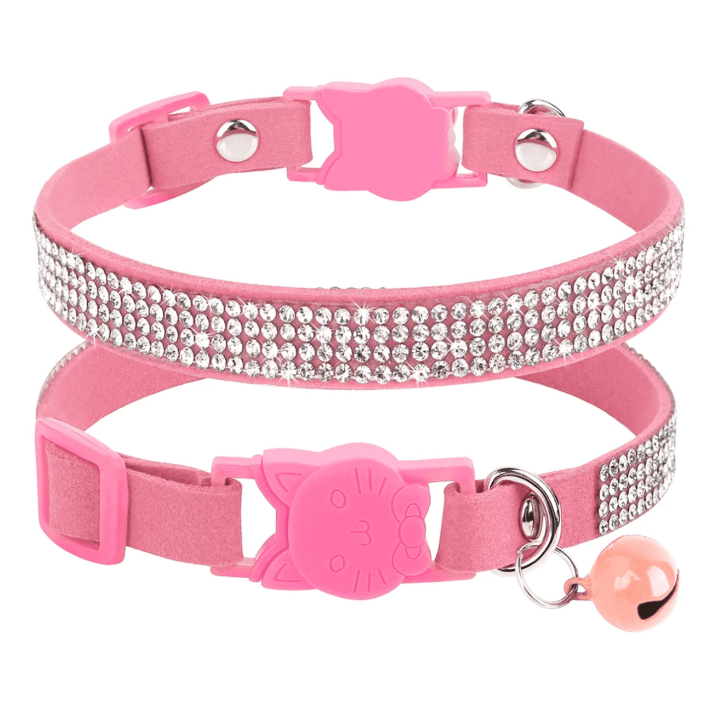 Bling Zachte Leren Halsband
