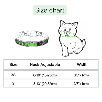 Bling Zachte Leren Halsband