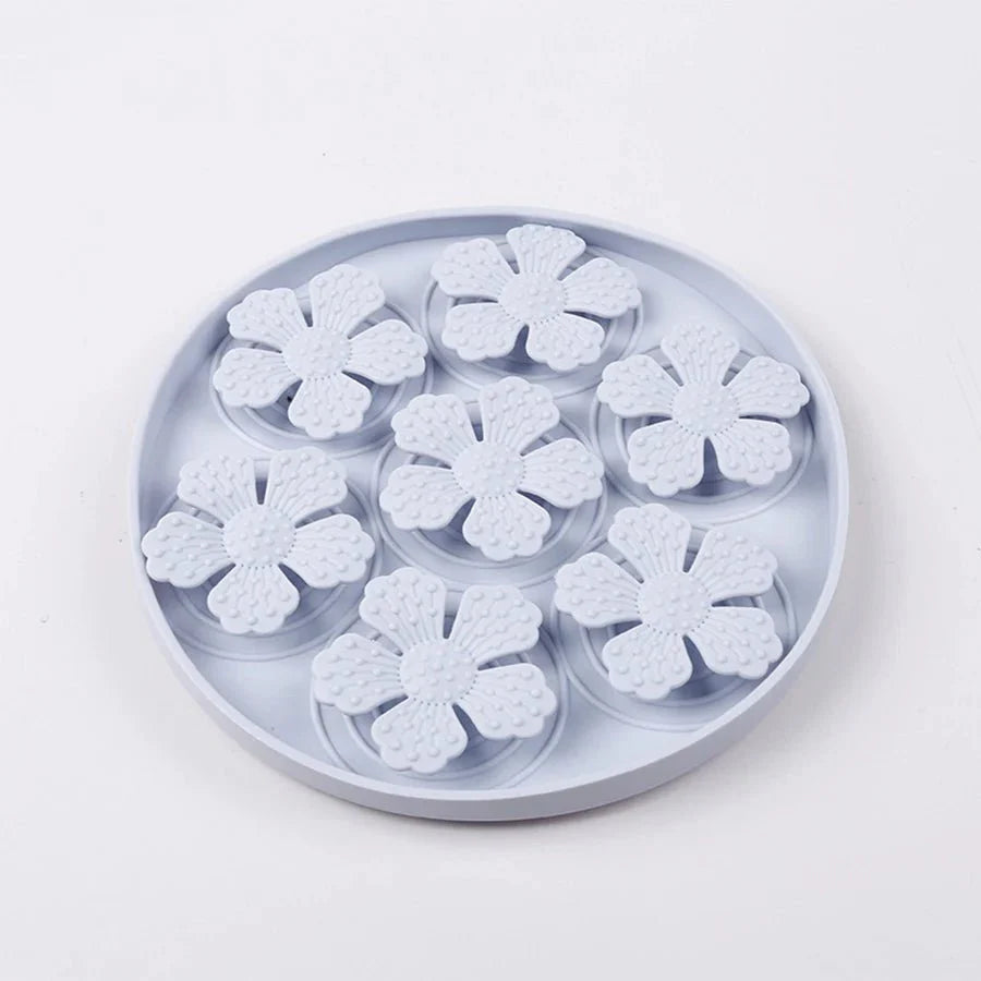 Bloemvormige Siliconen Slowfeeder voor Hond of Kat