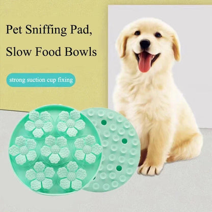 Bloemvormige Siliconen Slowfeeder voor Hond of Kat