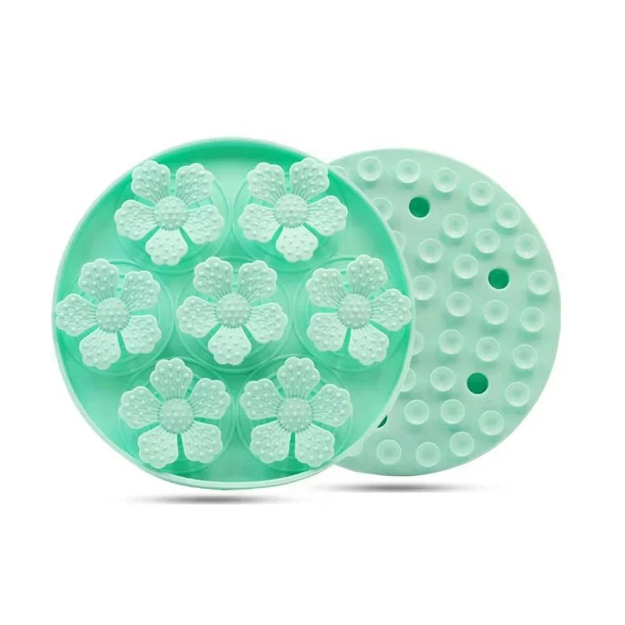 Bloemvormige Siliconen Slowfeeder voor Hond of Kat