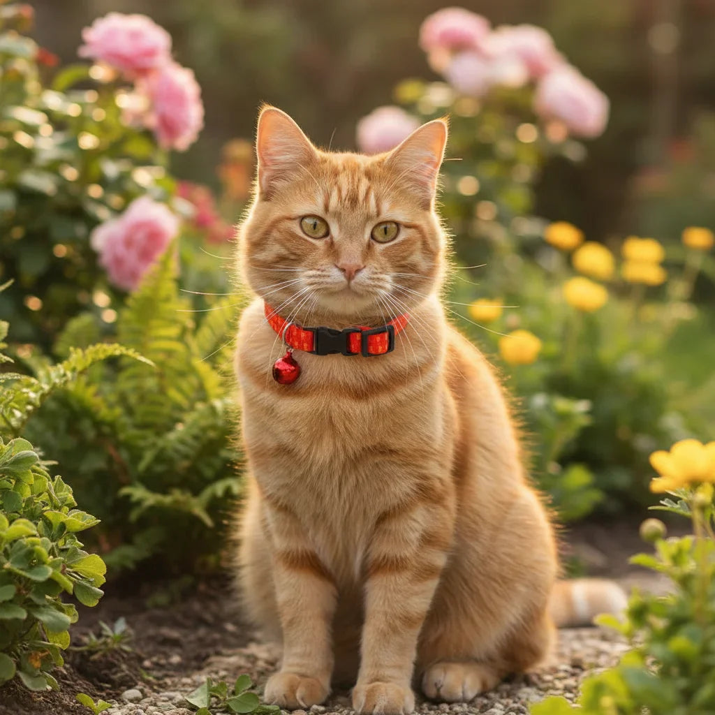 PetGuard Vlooienband Kat & Tekenband voor Honden – Nylon Anti-Vlooien Halsband – Groen of Rood