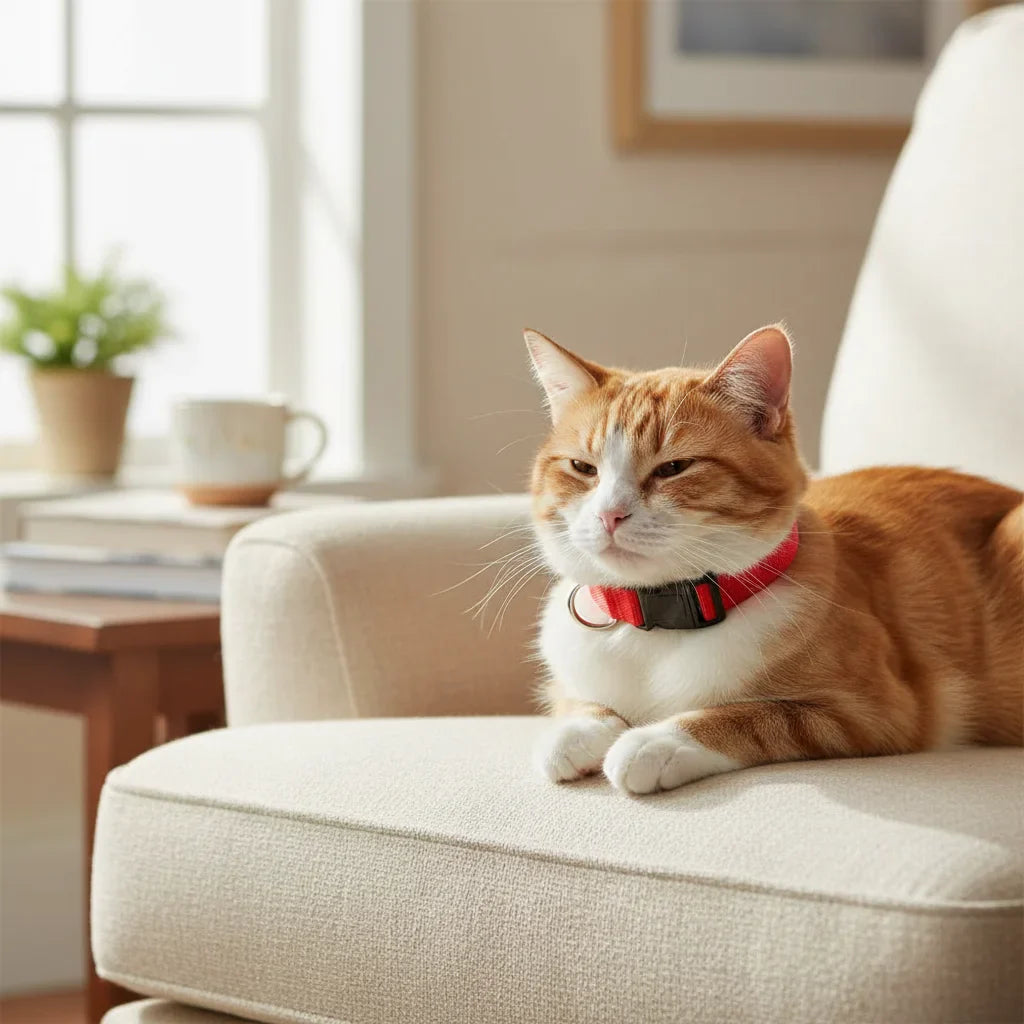 FlexiPaws - Halsband Hond en Kat Verstelbaar Nylon – Sterk & Comfortabel Voor Dagelijks Gebruik