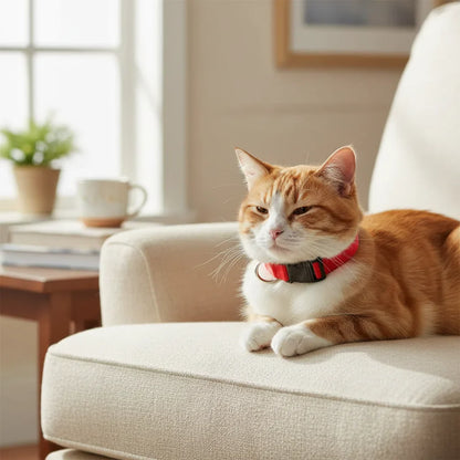 FlexiPaws - Halsband Hond en Kat Verstelbaar Nylon – Sterk & Comfortabel Voor Dagelijks Gebruik