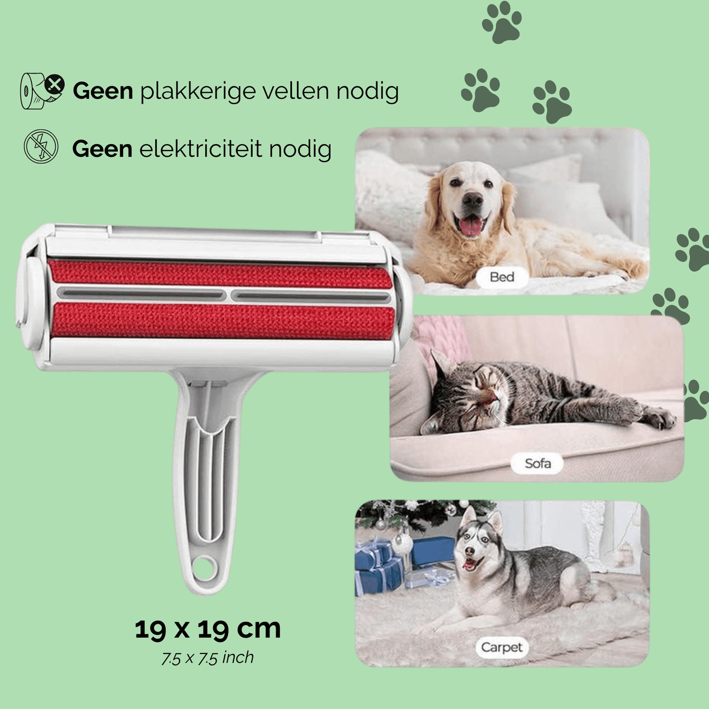 CleanFur - Herbruikbare Huisdier Haarverwijderaar