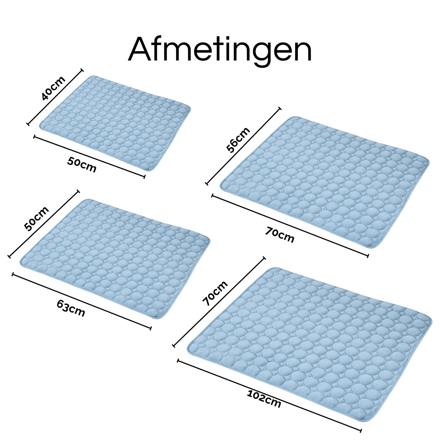 Hondenkussen Voor Katten & Honden – Verkoelend Ice Silk Matras Binnen & Buiten