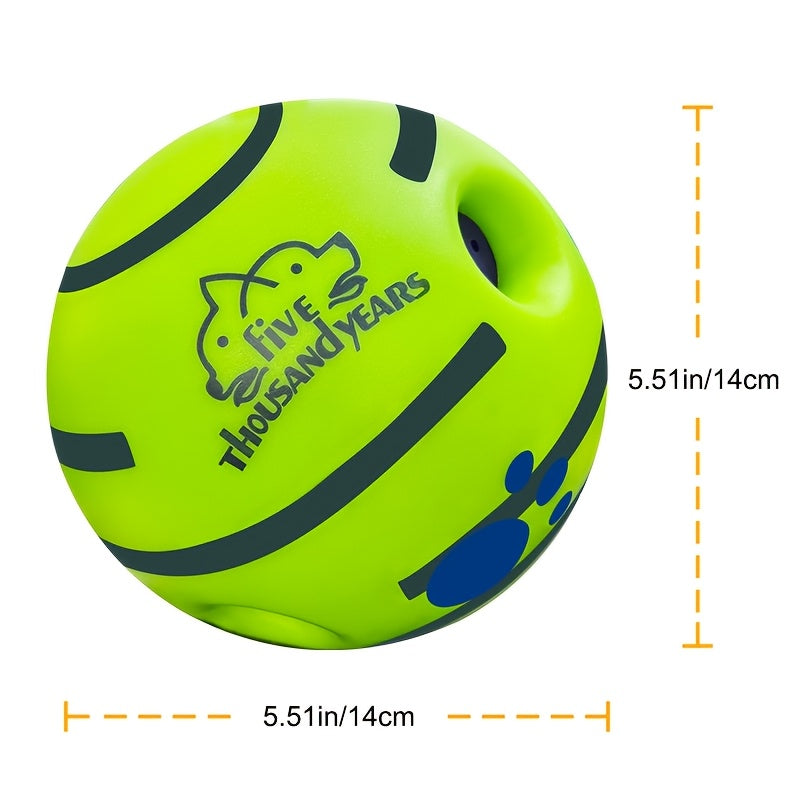 Pet Interactive Rolling Sound Ball Toy, Dog IQ Training Ball, Without Battery