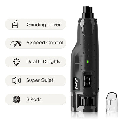 Elektrische Honden Nagelvijl met LED-lampjes