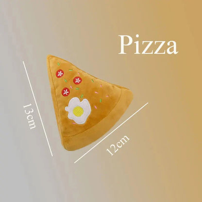 Fastfood Fun voor je Hond – Zacht Pluche Speeltje