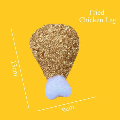 Fastfood Fun voor je Hond – Zacht Pluche Speeltje