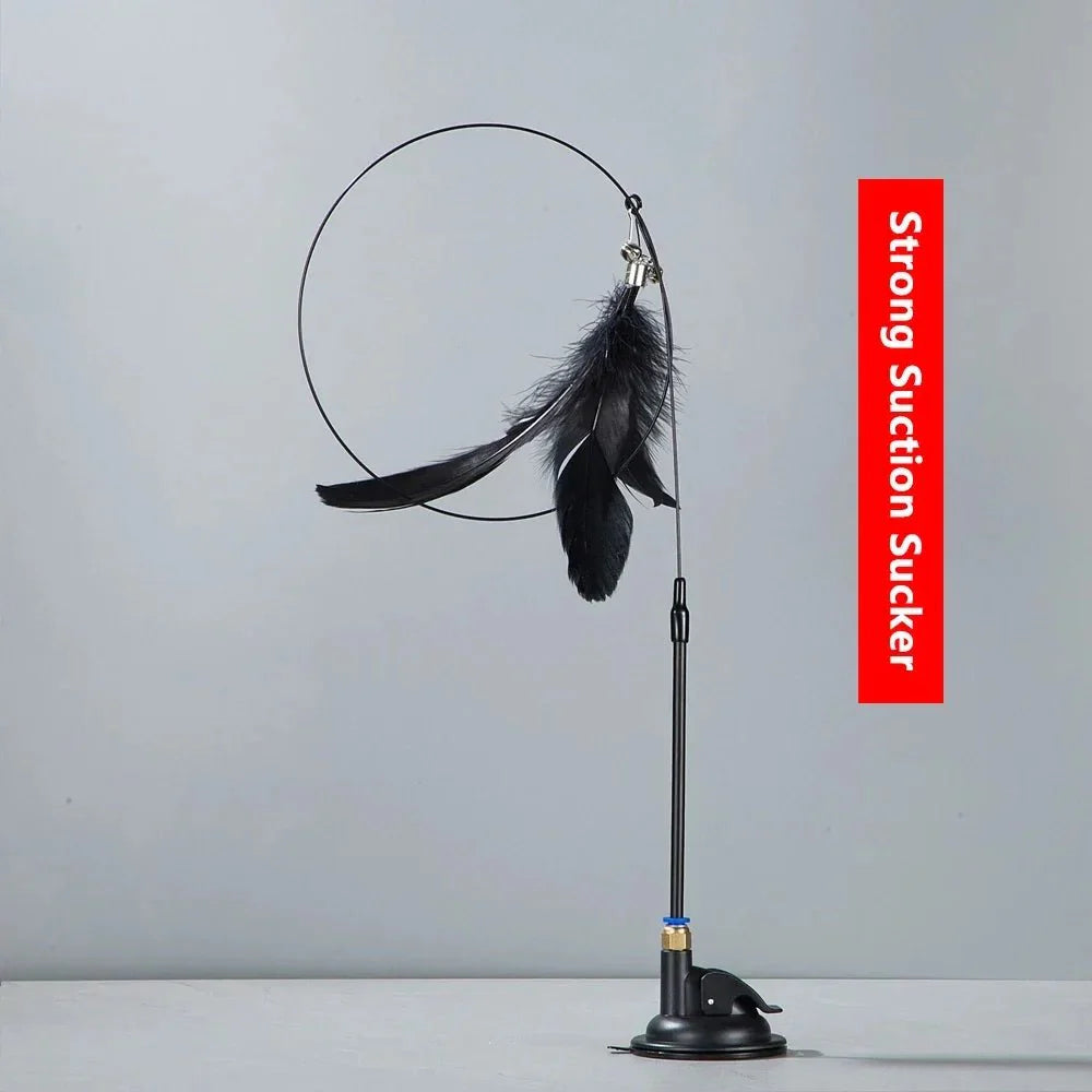 FeatheryFun - Kattenspel met Zuignap