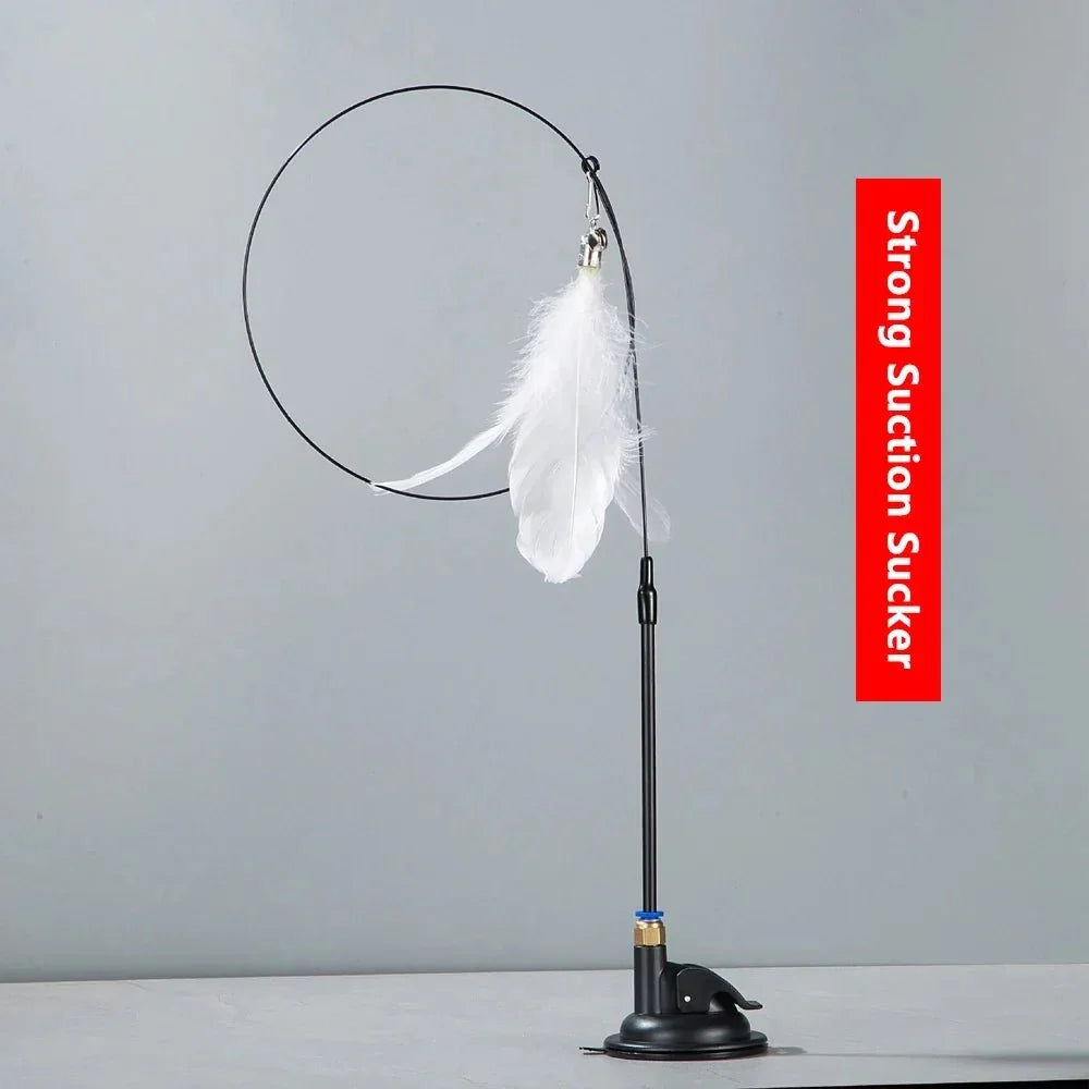 FeatheryFun - Kattenspel met Zuignap