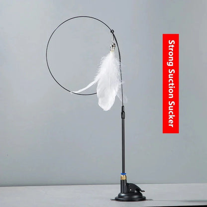FeatheryFun - Kattenspel met Zuignap