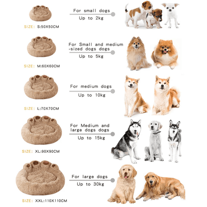 Grote Pluche Hondenmand