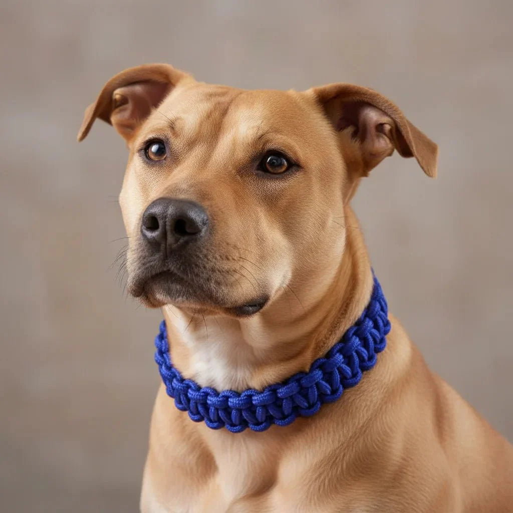 PawWeave Hondenhalsband Verstelbaar – Sterke Nylon Halsband Hond voor Training & Wandelingen