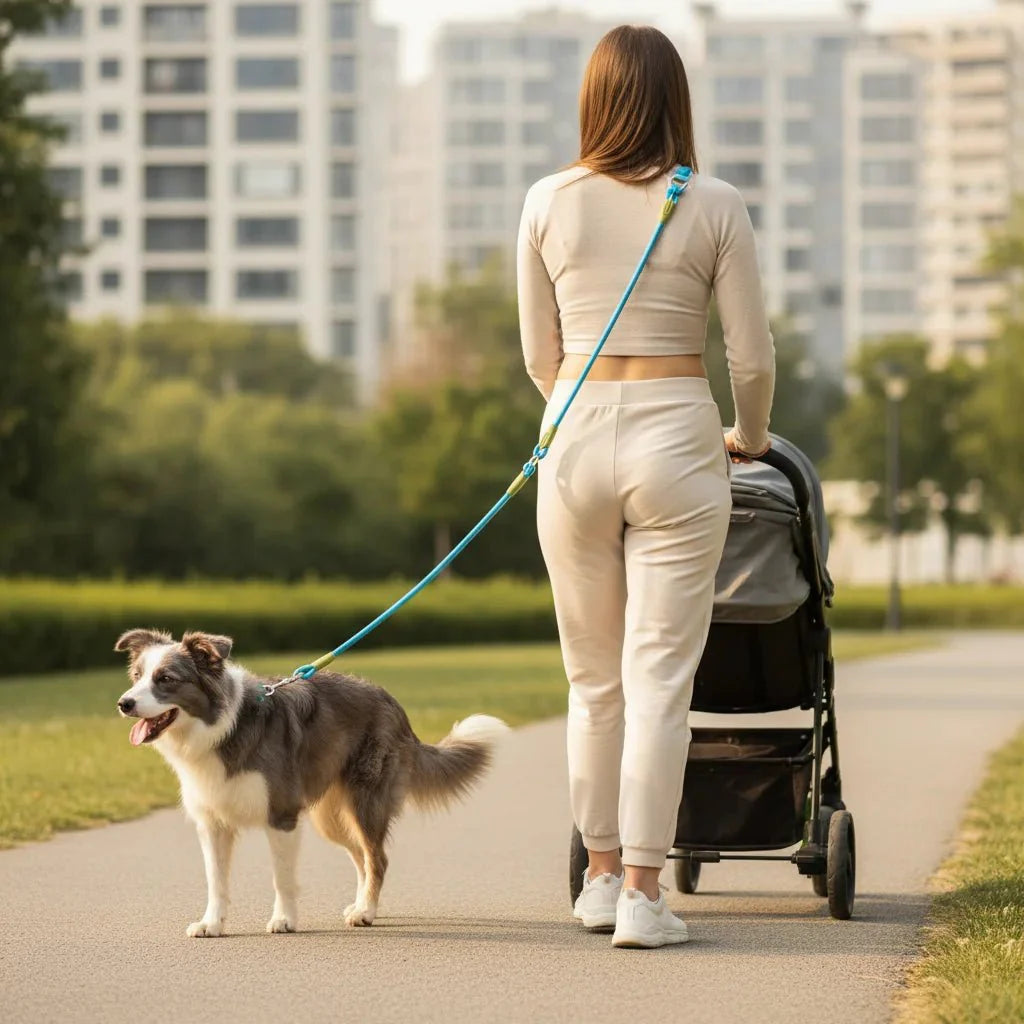 Hondenriem - Handsfree Riem voor Hond - Reflecterend
