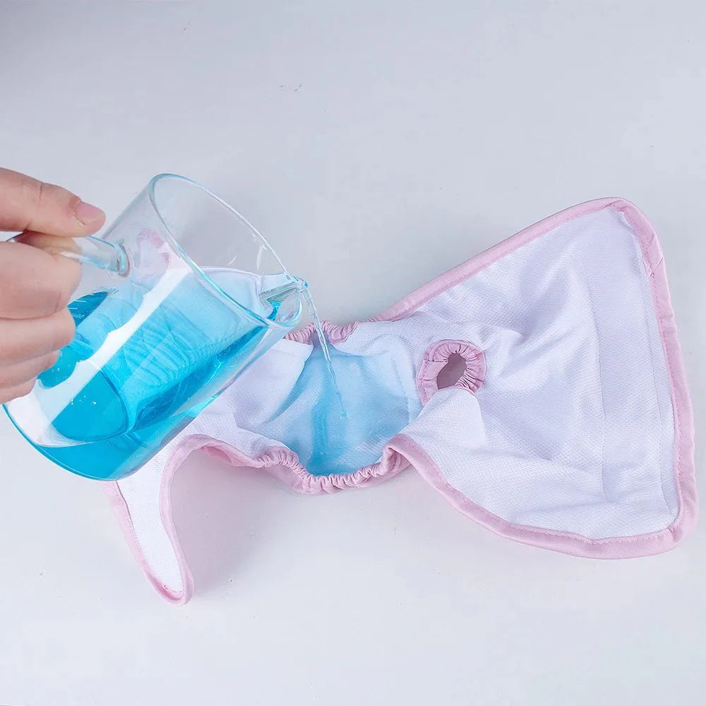 Herbruikbare Hondenluier voor Teefjes