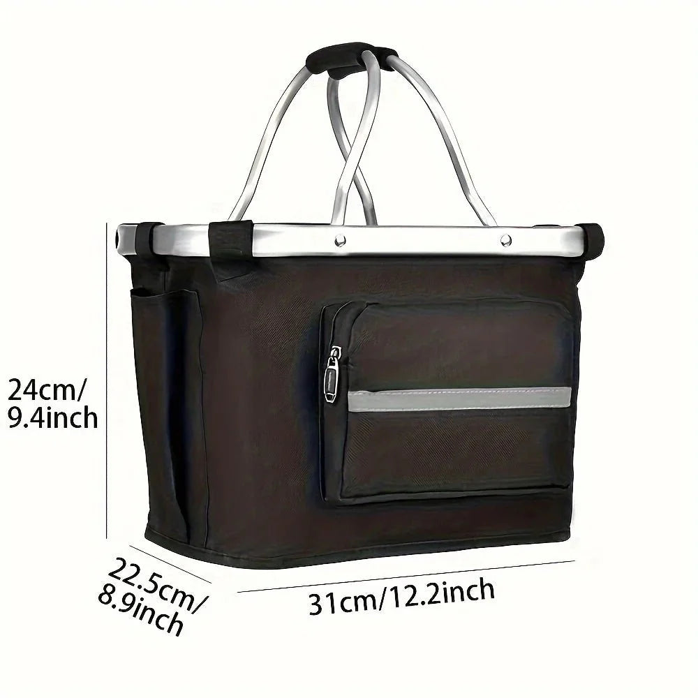 Honden Fietsmand – Opvouwbare Hondenmand op Fiets voor Kleine Honden en Katten