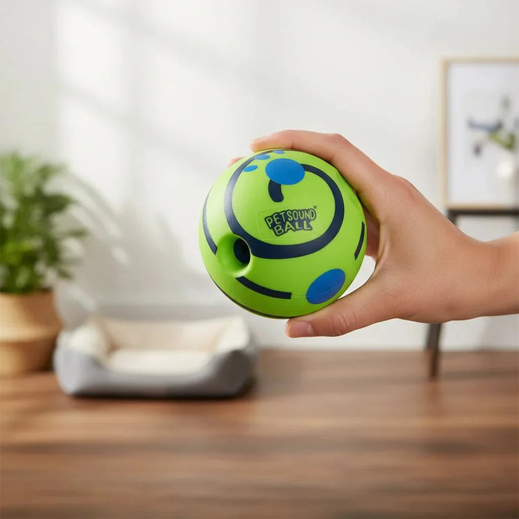 Honden Speelbal met Geluid - Hondenspeelgoed - Interactieve Hondenspeelbal