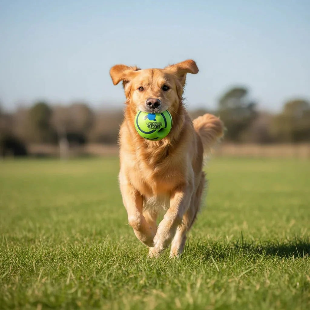 Honden Speelbal met Geluid - Hondenspeelgoed - Interactieve Hondenspeelbal