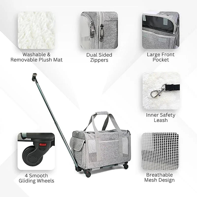 Hondenbuggy & Hondenkar – Opvouwbare Kinderwagen voor Huisdieren