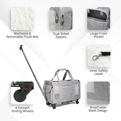 Hondenbuggy & Hondenkar – Opvouwbare Kinderwagen voor Huisdieren