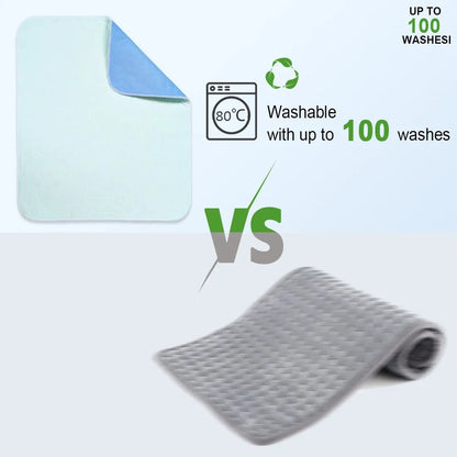 Hondendeken Incontinentie – Hoogabsorberende Wasbare Onderlegger Blauw