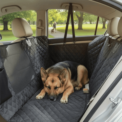 Waterdichte Honden Autostoelhoes Achterbank met Ademend Mesh Venster