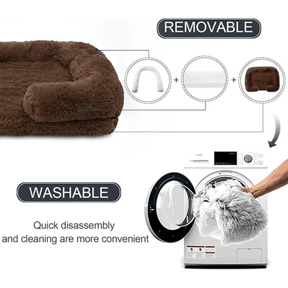 Hondenmand Orthopedisch - Kattenmand – Comfortabele Wasbare Luxe Mand