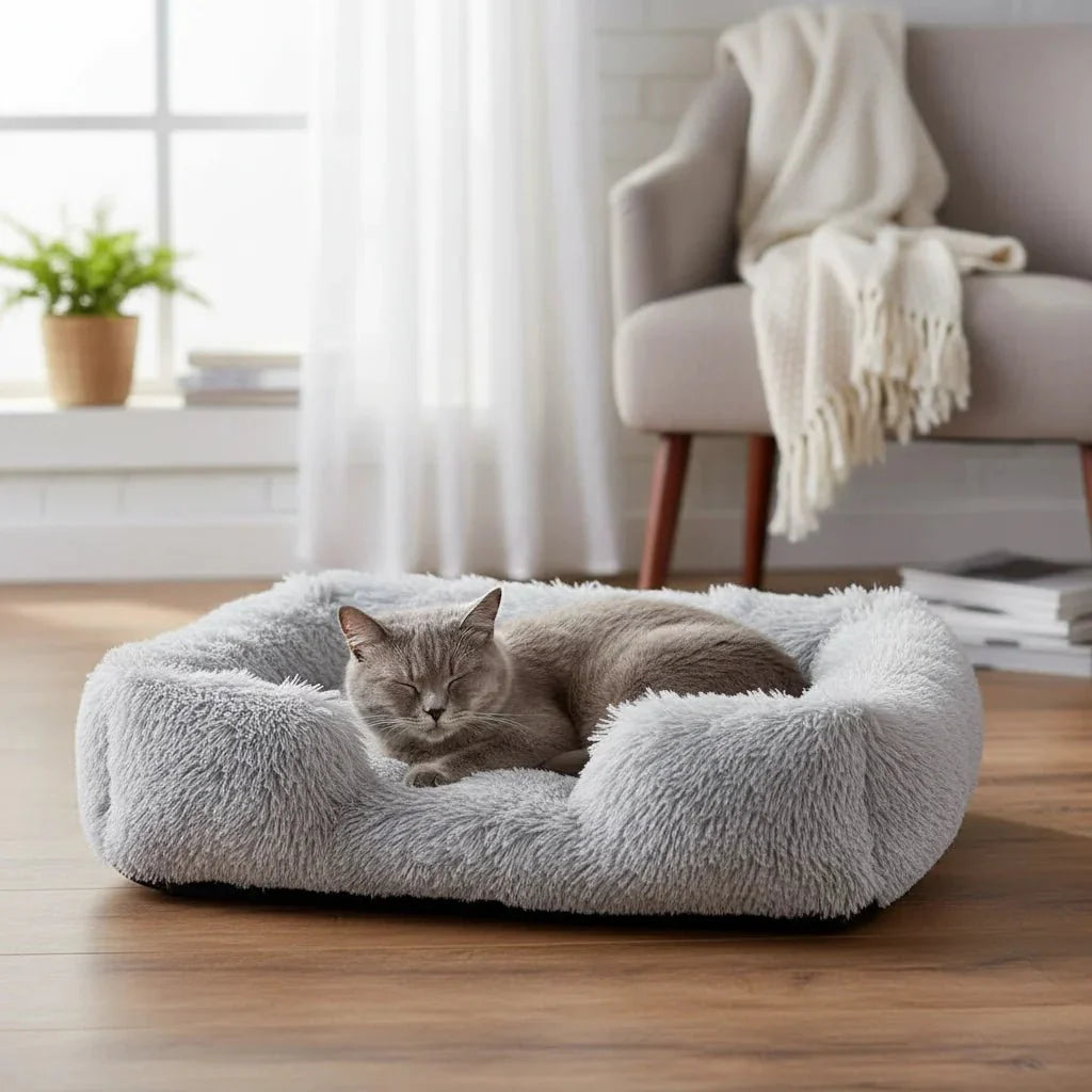 Hondenmand Orthopedisch - Kattenmand – Comfortabele Wasbare Luxe Mand