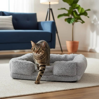 Hondenmand Orthopedisch - Kattenmand – Comfortabele Wasbare Luxe Mand