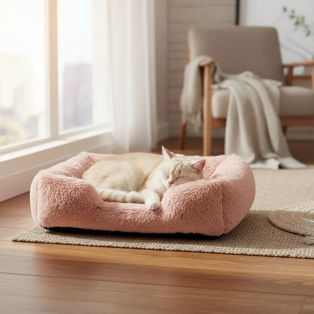 Hondenmand Orthopedisch - Kattenmand – Comfortabele Wasbare Luxe Mand