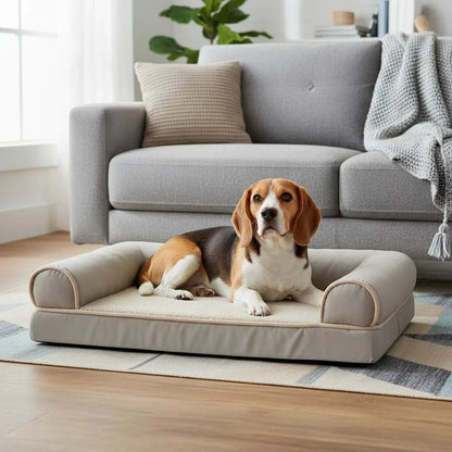 Hondenmand Orthopedisch Kattenmand – Traagschuim Bed voor Diepe Slaap & Comfort