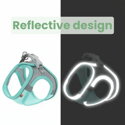 Hondentuig Ademend Hondenharnas – Verstelbaar Tuigje Voor Katten & Honden