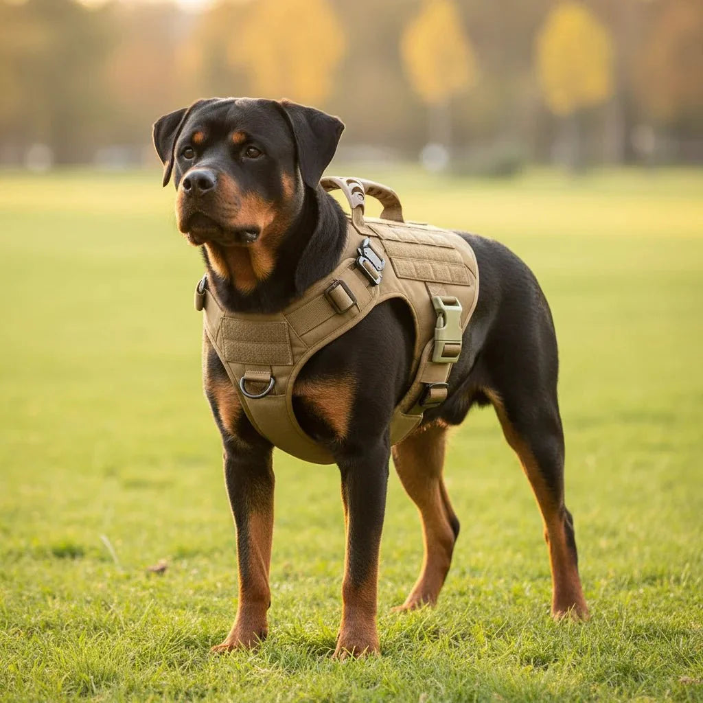 Hondentuig K9 Hondenharnas – Comfortabel, Verstelbaar & Stevig Tuigje