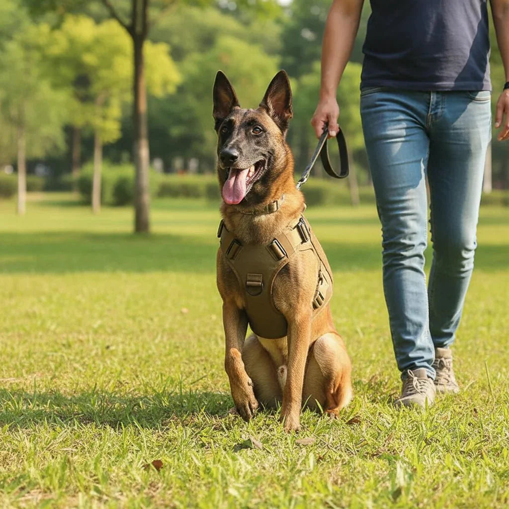 Hondentuig K9 Hondenharnas – Comfortabel, Verstelbaar & Stevig Tuigje